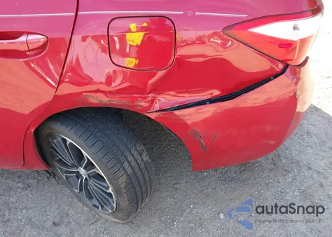 2016 Toyota Corolla S Plus from USA, damaged, VIN 2T1BURHE7GC577755